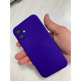 Forro iPhone 12 Silicone Case Morado Como Nuevo 