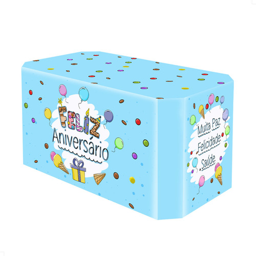 Capa Toalha Para Mesa De Aniversário Decoracao Sublimado 3d
