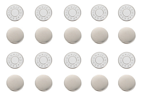 Botones De Metal Sin Clavos Instant Buttons Para Uso Domésti