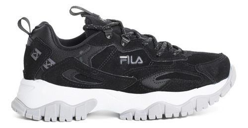 Zapatillas Fila Ray Tracer Mujer Moda Negro