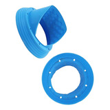 Deflector De Altavoz De Coche De Silicona De 6,5 Azul