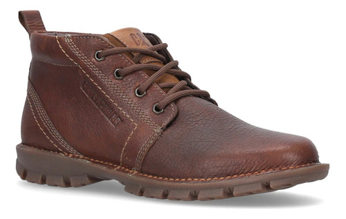 Bota Transition M4m Hombre En Piel Café Original Caterpillar