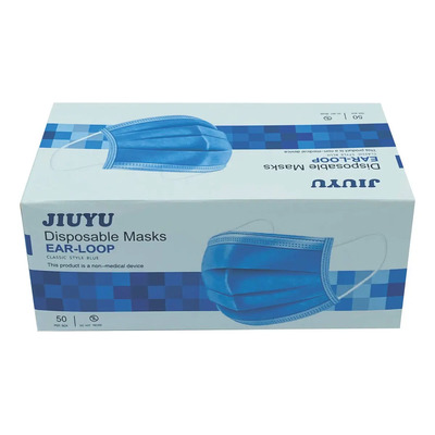 Cubrebocas Tricapa Adultos JIUYU Termosellado Plisado Quirúrgico | MercadoLibre