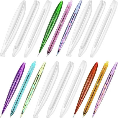 . Moldes De 9 Formas, Plumas, Resina, Epoxídica Fundición, M