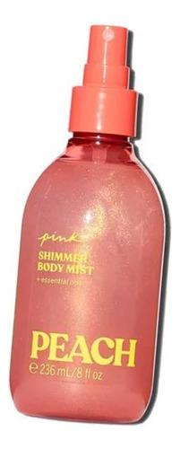 Victoria's Secret Pink Peach Shimmer Body Mist 236ml Xchws C