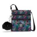 Bolsa Crossbody Kipling K15047c2q Diseño Liso  Star Flower Gg