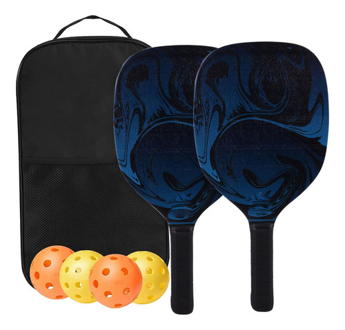 Juego De Palas De Pickleball Profesional Y Bolsa De -