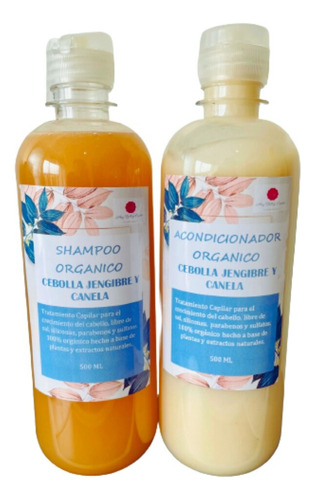 Shampoo De Cebolla Y Jengibre Crecimiento Extremo 100% Natur