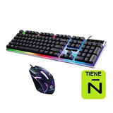 Kit De Teclado Y Mouse Retroiluminado