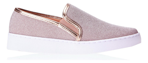 Tênis Slip On Com Brilho Vizzano