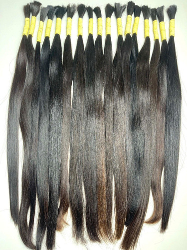 Cabelo Humano Brasileiro Ponta Cheia Liso Solto 50/55cm 100g