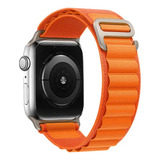 Pulseira P/ Apple Watch 42mm 44mm 45mm 49mm - Laranja