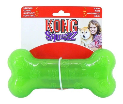 Kong Hueso Para Perros Squeezz Talla L