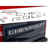 Emblema Para Tapa De Caja Chevrolet Cheyenne Silverado 19-22