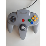 Joystick Controle Cinza Original Nintendo 64 N64