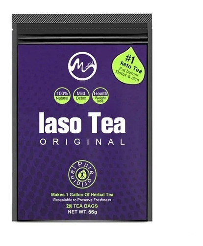 Pack 5 Sobres Iaso Tea Original /té Detox Natural Y Orgánico