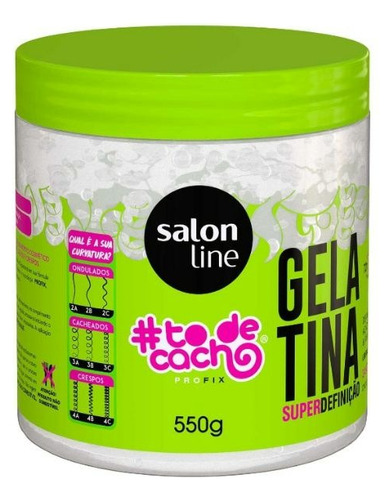 Salon Line Gelatina To De Cacho Definicion Fijacion 550g 