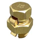 Conector Split Bolt Parafuso Fendido De 10mm Emenda De Fios