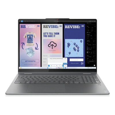 Notebook Lenovo Yoga 2 En 1 16 Touch 2k 512gb \u002F 16gb Ram Core Ultra 5-226v - Luna Gray | Envío gratis