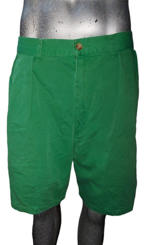 Polo Ralph Lauren Short Golf Verde Pinzas Caballero Talla 34