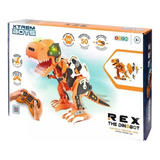 Robot Para Armar Control Remoto Rex Dinobot Xtrem Bots Wabro