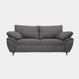 Love Seat Africa Tela Magic Grey - Inlab Muebles