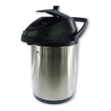 Garrafa Térmica Para Tereré Aço Inox Com Alavanca - 5l Cor Prateado