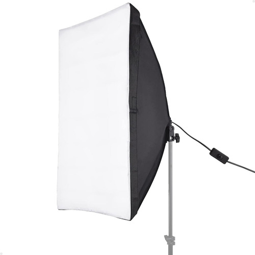 Soft Box Estudio Luz Continua E27 Lorben 50x70 Difusor Foto