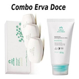 Erva Doce - Desodorante Em Creme + Caixa De Sabonetes Natura