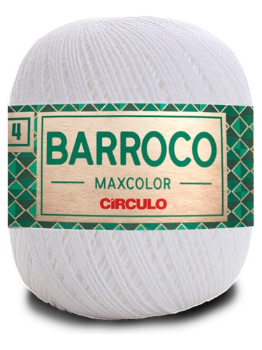 Barbante Barroco Maxcolor 200g 338m N°4 - Escolha A Cor