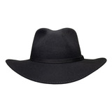 Sombrero Fedora Indiana Lana De Oveja Bekal Negro Hidalgo