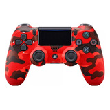 Mando Joystick Inalámbrico Sony Playstation Dualshock 4 Ps4 Color Red Camouflage