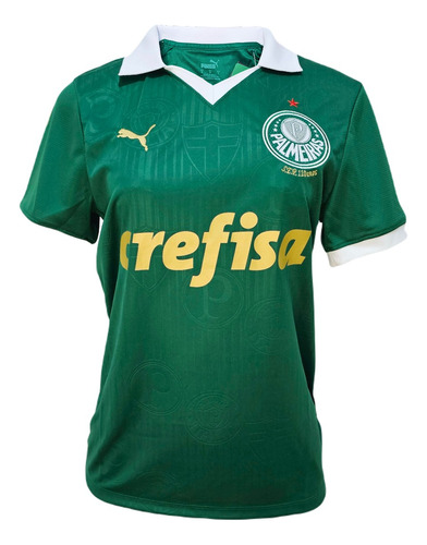 Camisa Feminina Palmeiras 2024/2025 Puma Torcedora Oficial