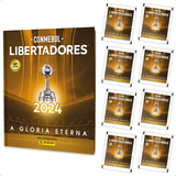 Álbum Conmebol Libertadores 2024 Capa Dura + 100 Figurinhas