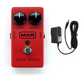 Paquete De Pedales De Compresor Mxr M102 Dyna Comp Con Alime