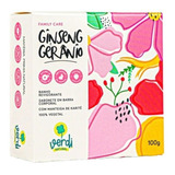 Sabonete Corporal Vegano Verdi Natural ® Ginseng E Gerânio