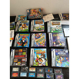 Lote Game Boy Advance 19 Juegos Total Cajas Manuales Gba