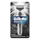 Barbeador Gillette Mach3 Carbono 1 Unidade