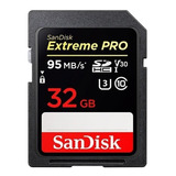 Tarjeta De Memoria Sandisk Sdsdxpa-032g-x46  Extreme Pro 32gb