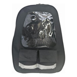 Mochila Transportadora Reflex Perro Gato Negra