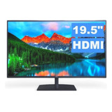 Monitor 19.5 Led 75hz Widescreen Hdmi Hq Preto Escritório