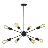 Lámpara Candelabro Candil 8 Luces Para Sala Comedor O Cocina