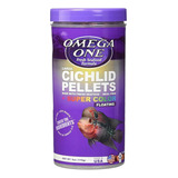 Alimento En Bolitas Grandes Flotantes De 8mm Omega One Cichlid Pellets Para Peces Ciclidos En Acuarios Y Peceras En Tarro De 170gr