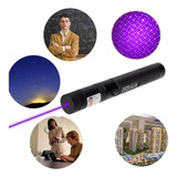 Apuntador Laser Violeta Proyector Con Carga Usb Recargable