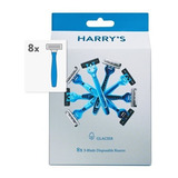 Harry's Men's Disposable Rasuradora 3-blade Razors 8ct