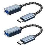 Adaptador Otg Tipo C A Usb Cable Memorias Datos Usb A Usb-c