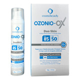 Duo Skin Ozonio Ox Fps85 Antienvelhecimento Cosmobeauty 50g