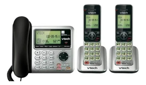 Telefono Inalambrico Vtech  Con 2 Extensiones