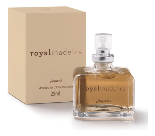 Colônia Royal Madeira Masculina 25ml - Jequiti