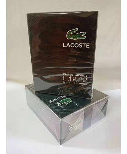 Lacoste Noir Intense 100ml Nuevo, Sellado, Original !!